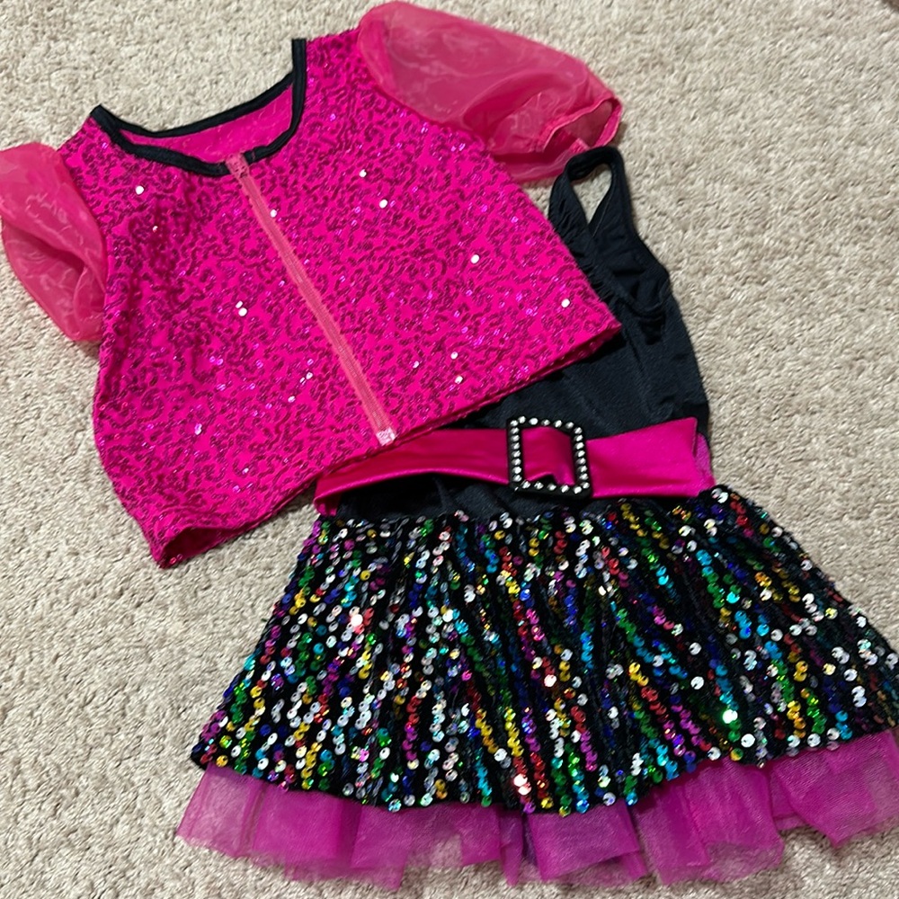 Girls Dance leotard and jacket